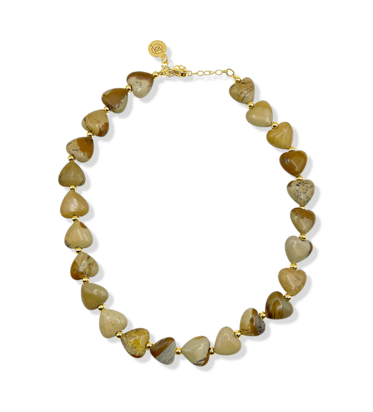 Gemma Necklace - Brown