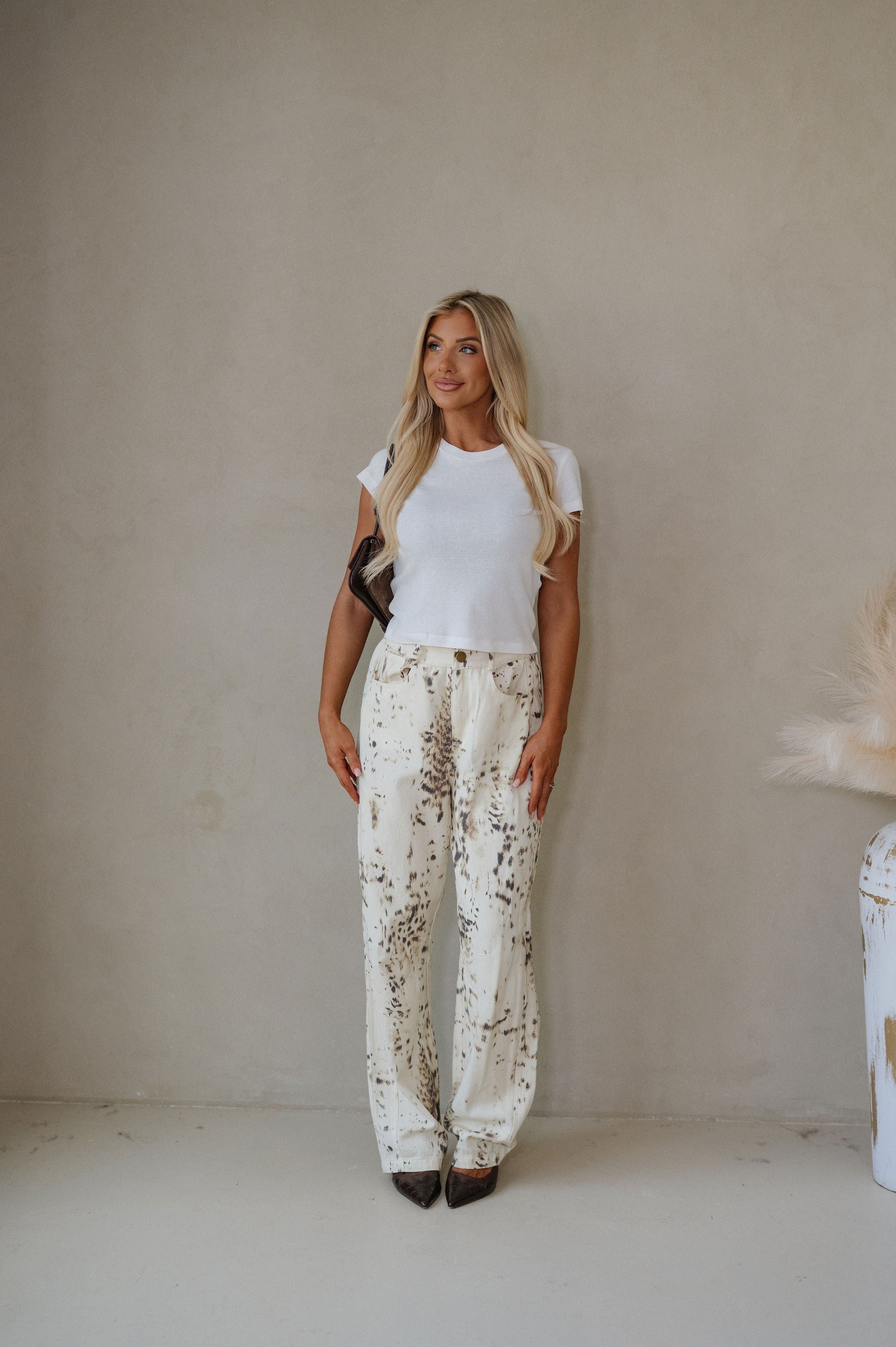 Sadie Baby Tee-Ivory