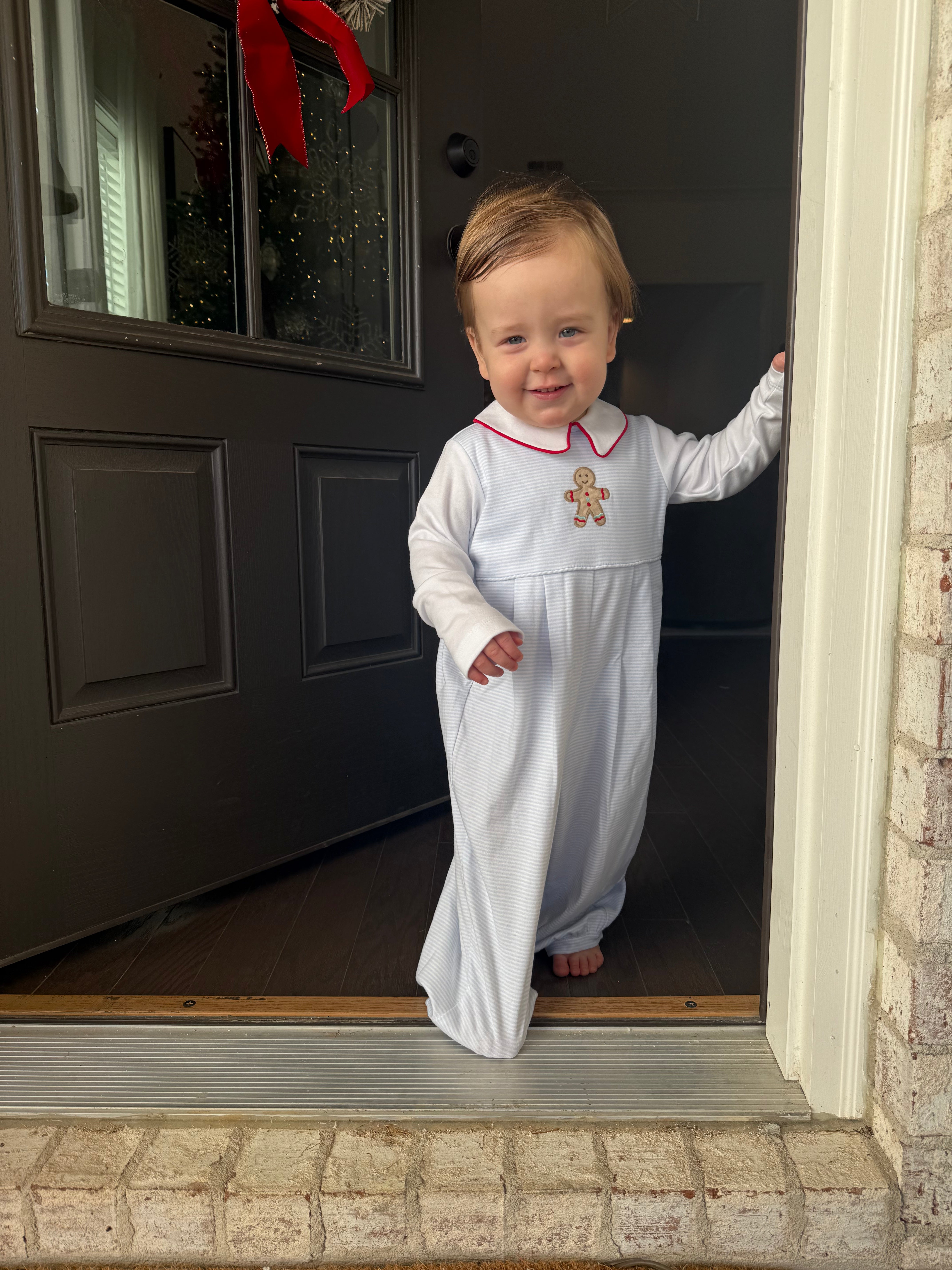 Gingerbread Bubble-Blue