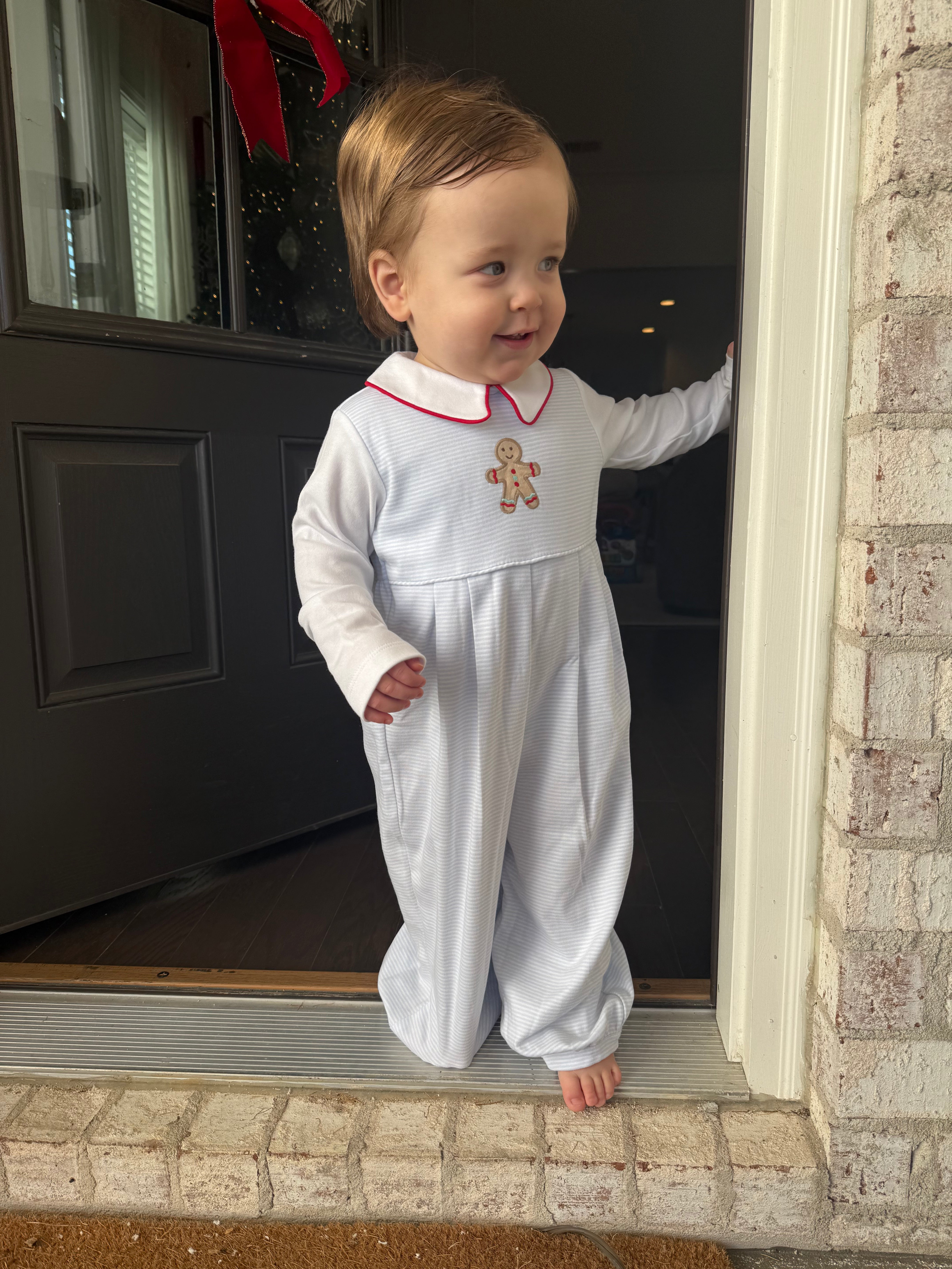 Gingerbread Bubble-Blue