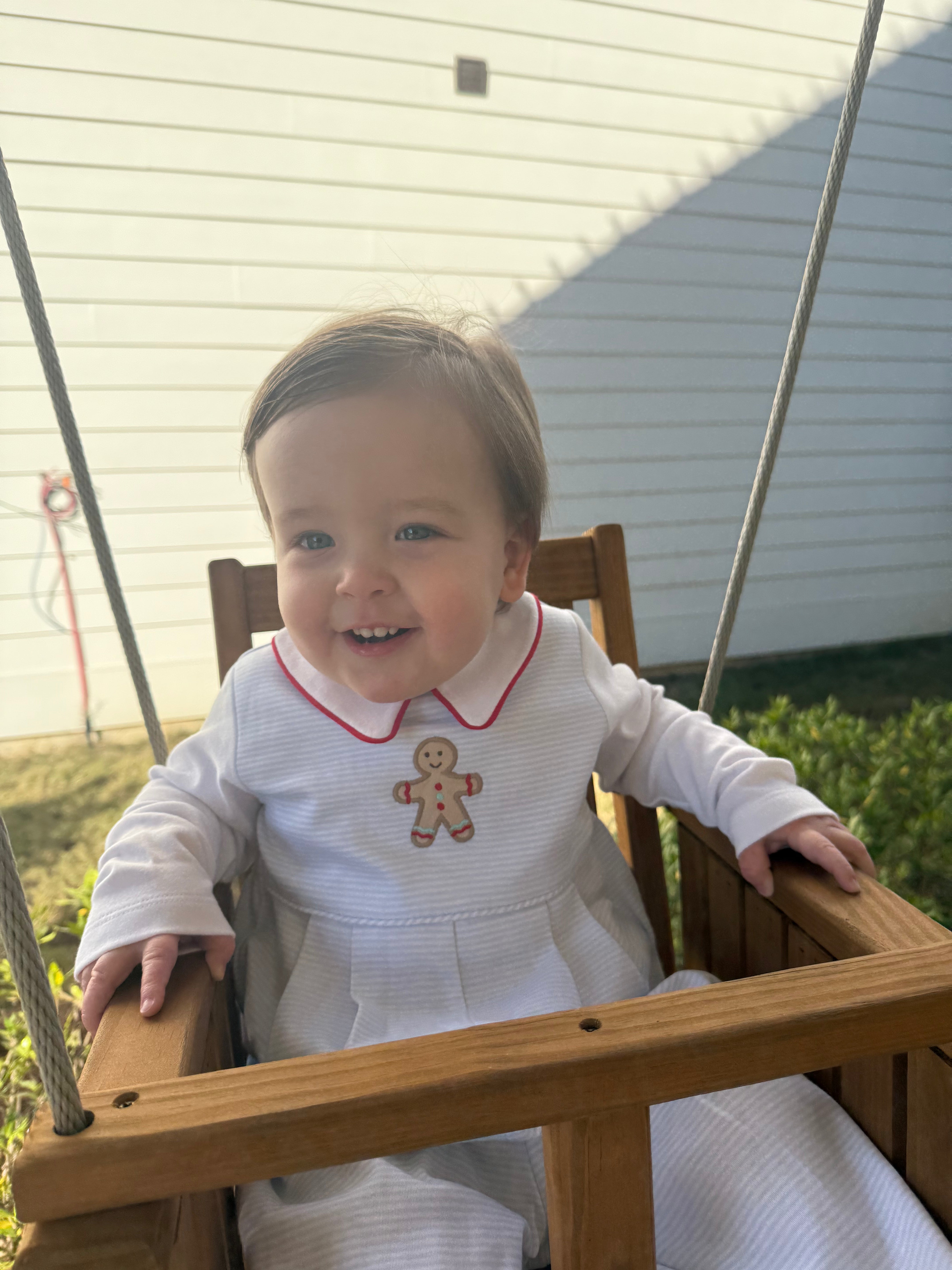 Gingerbread Bubble-Blue