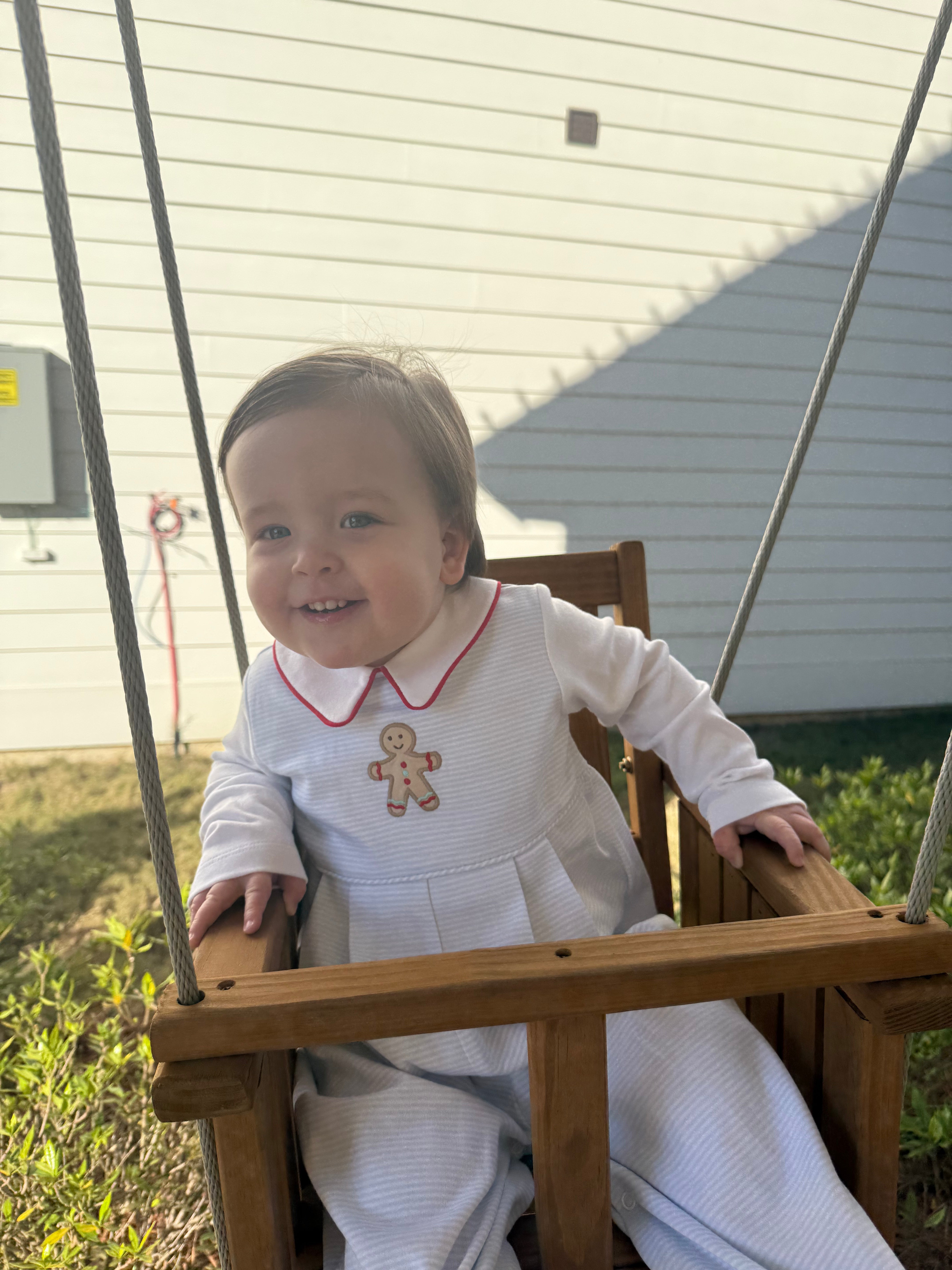 Gingerbread Bubble-Blue