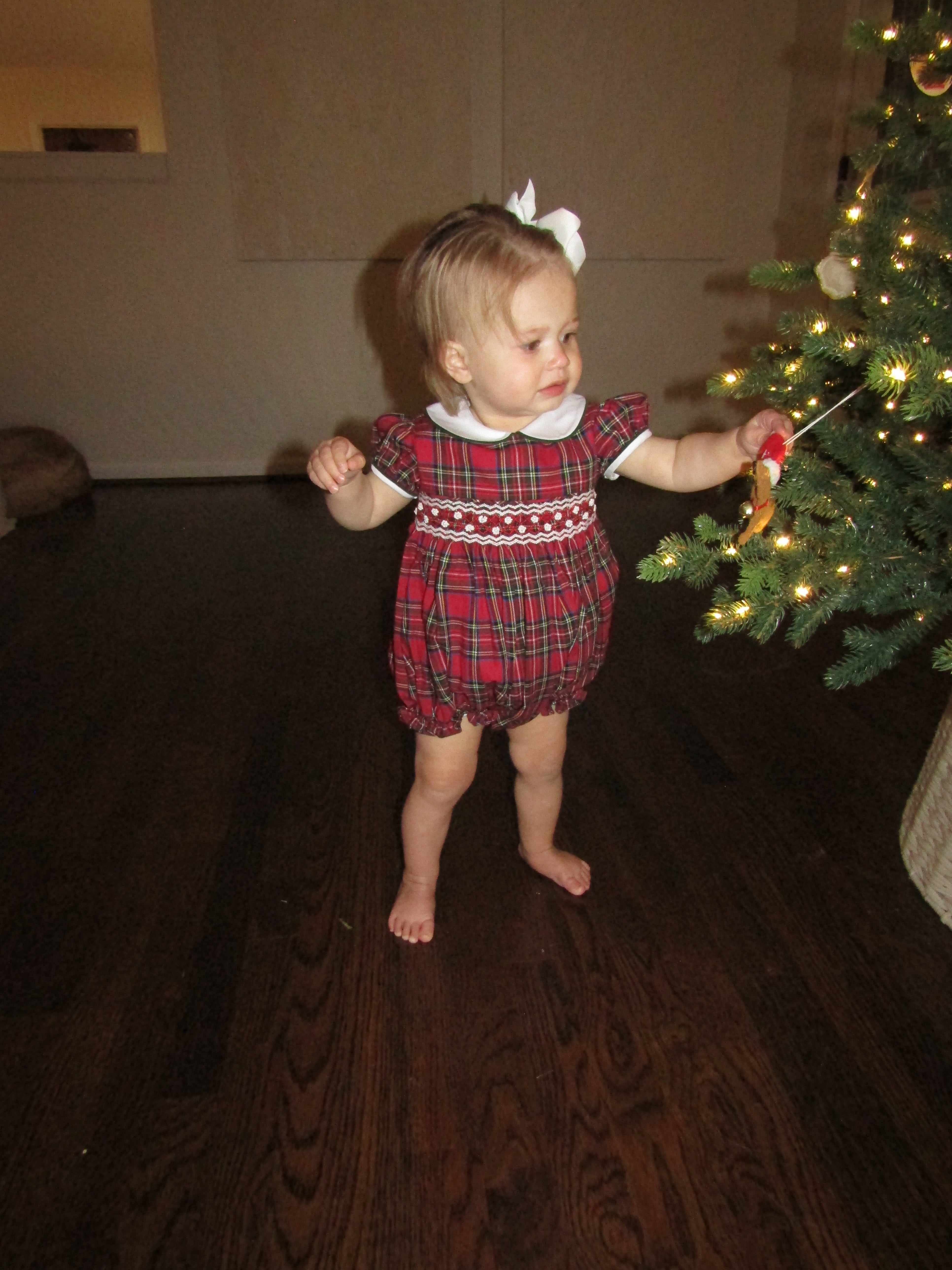 Christmas Plaid Bubble