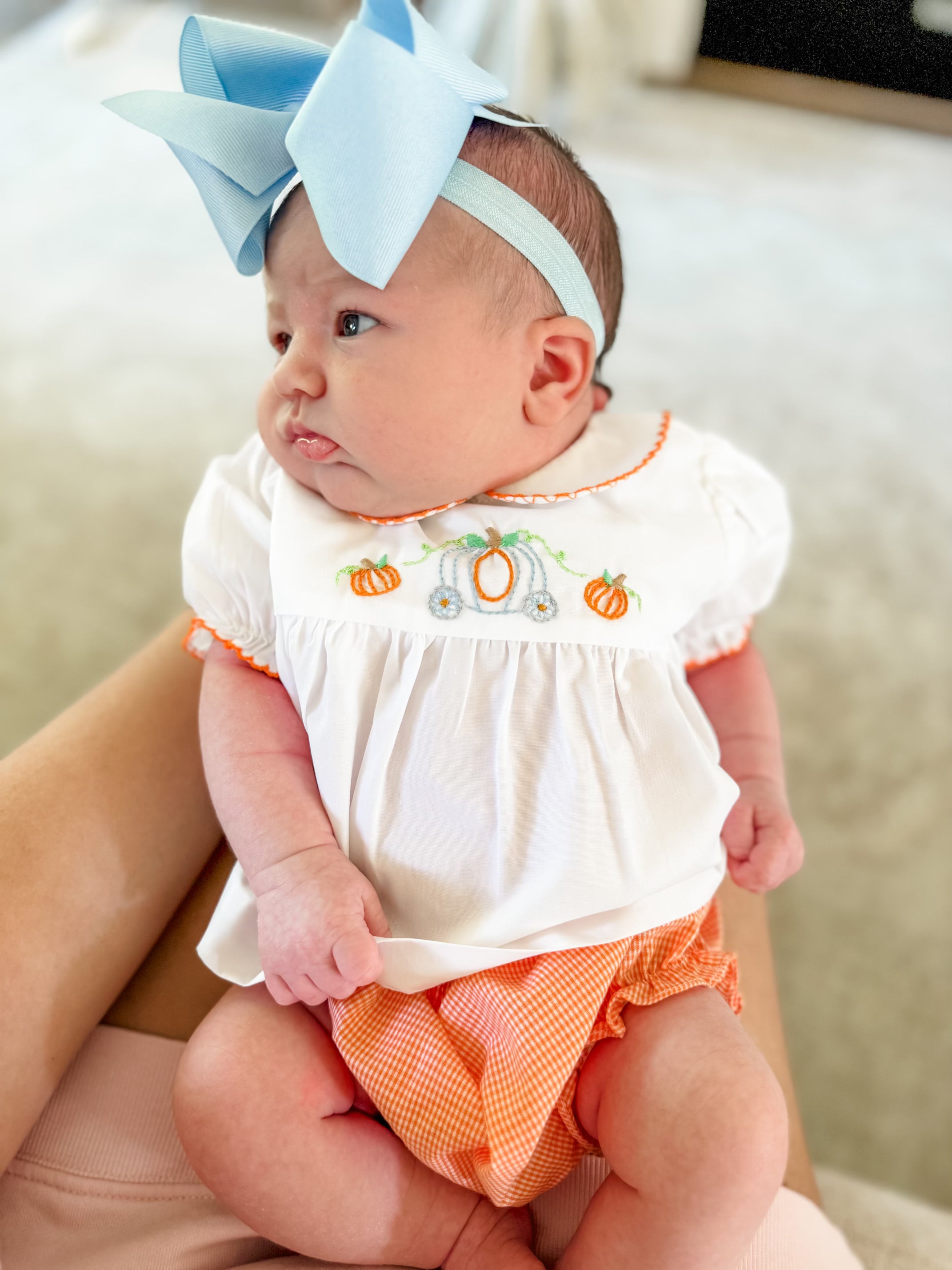 Poppy Pumpkin Diaper Set