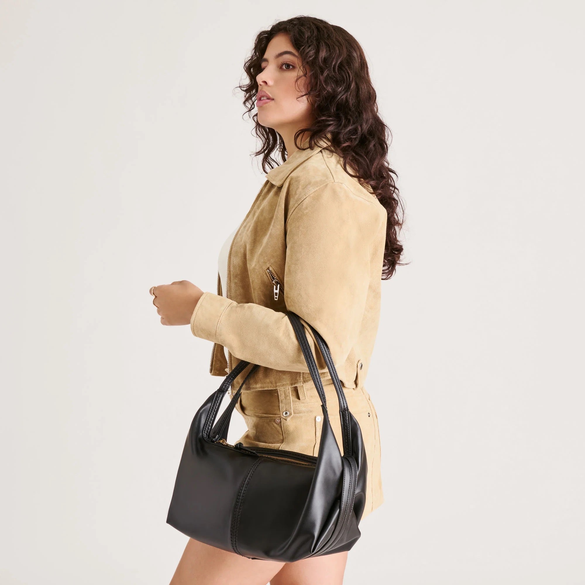 Billy Shoulder Bag-Black/DOLCE VITA