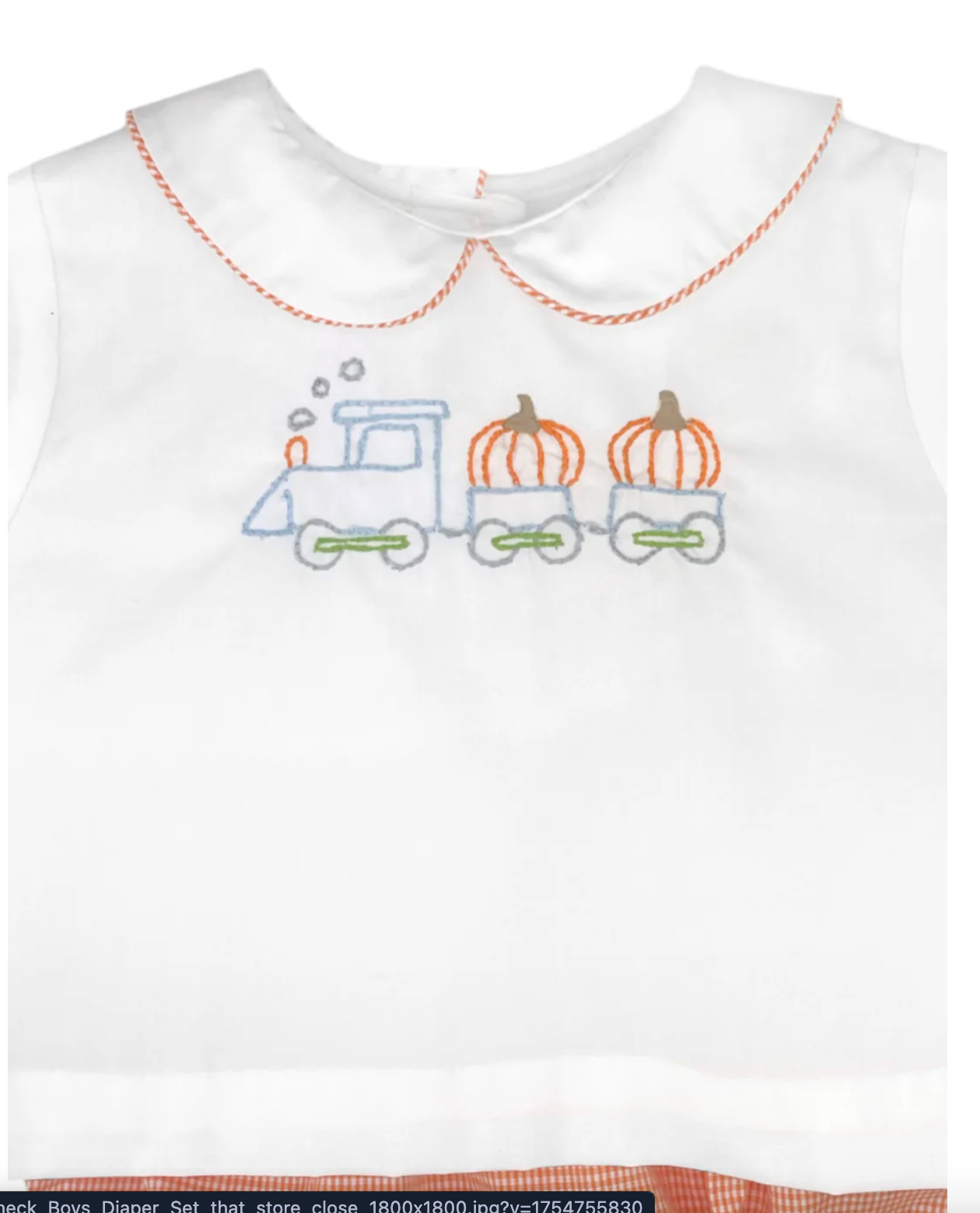 Peter Pumpkin Diaper Set