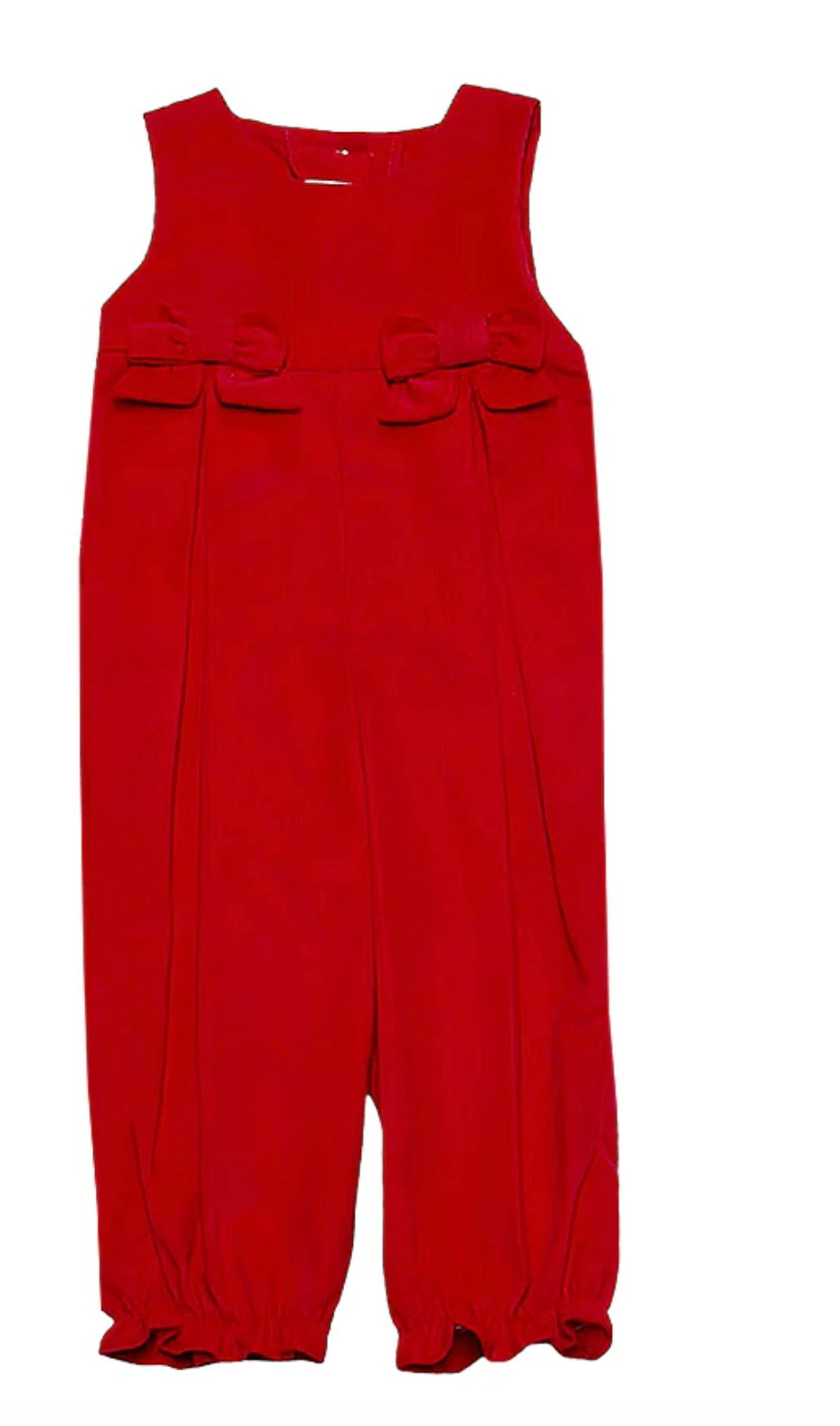 Windsor Romper-Red