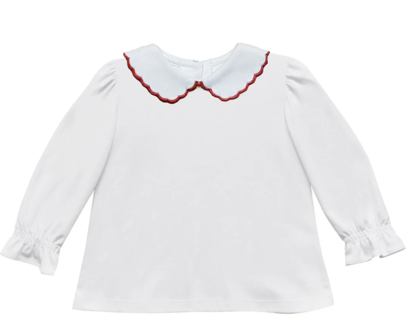 Kendall Collar Blouse-White