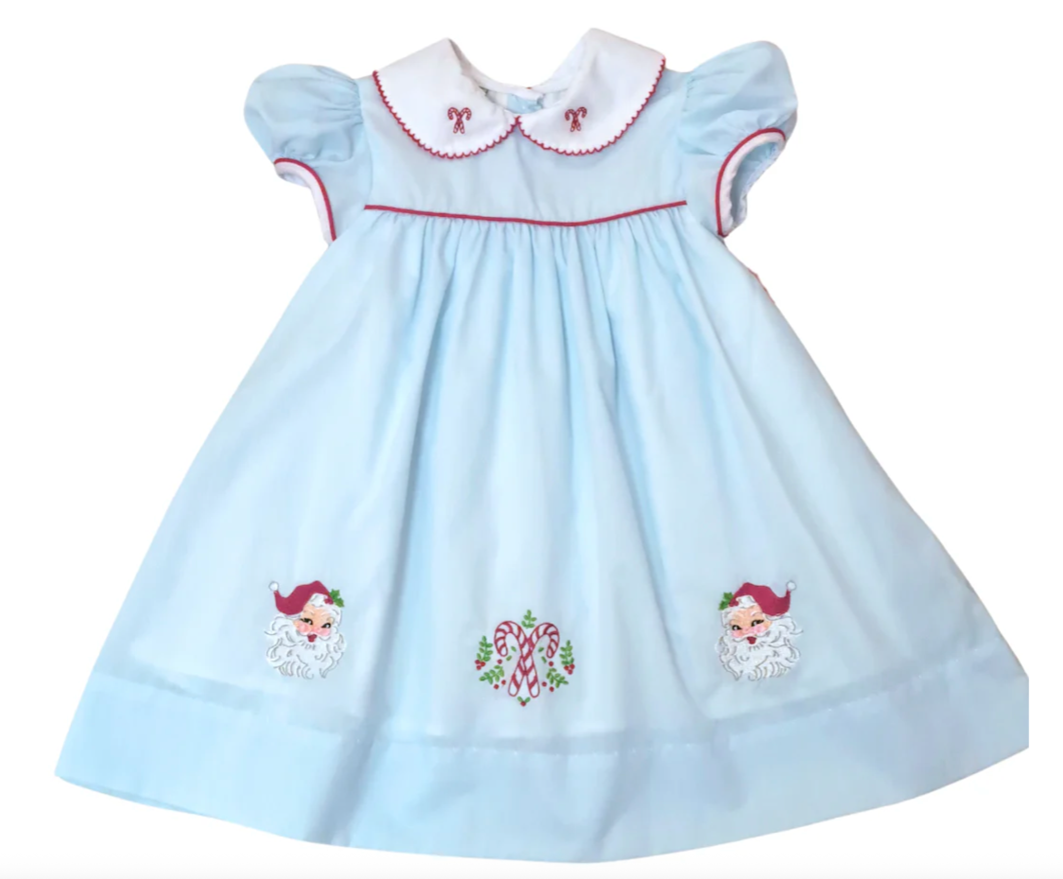 "Santa Claus" Float Dress-Blue