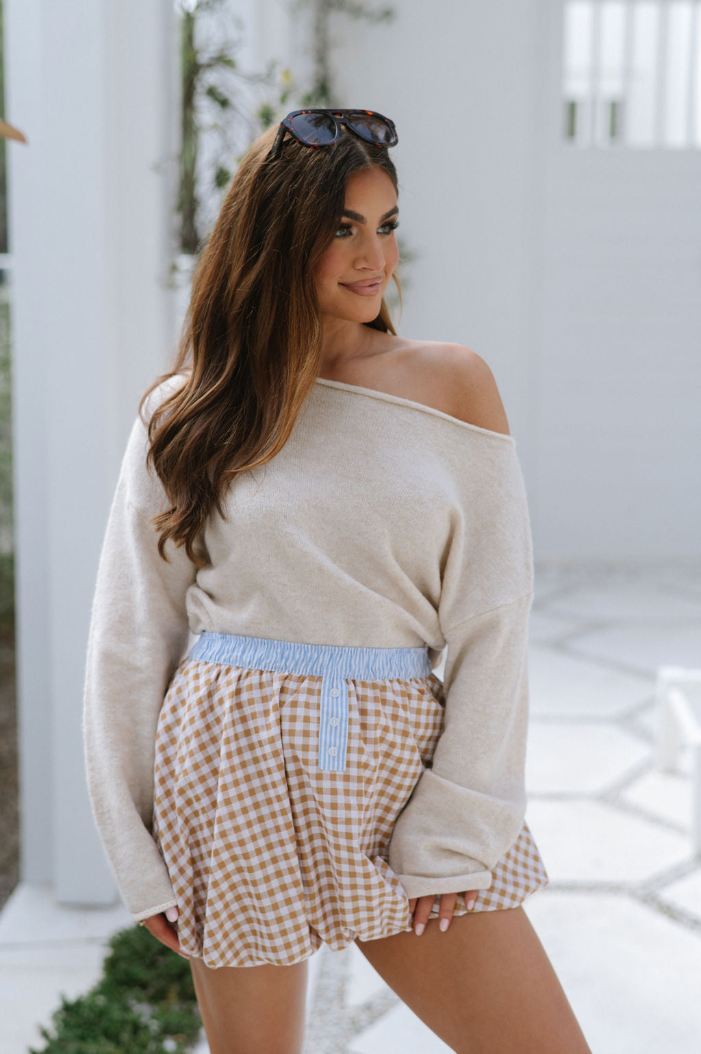 Piper Sweater Top-Oatmeal