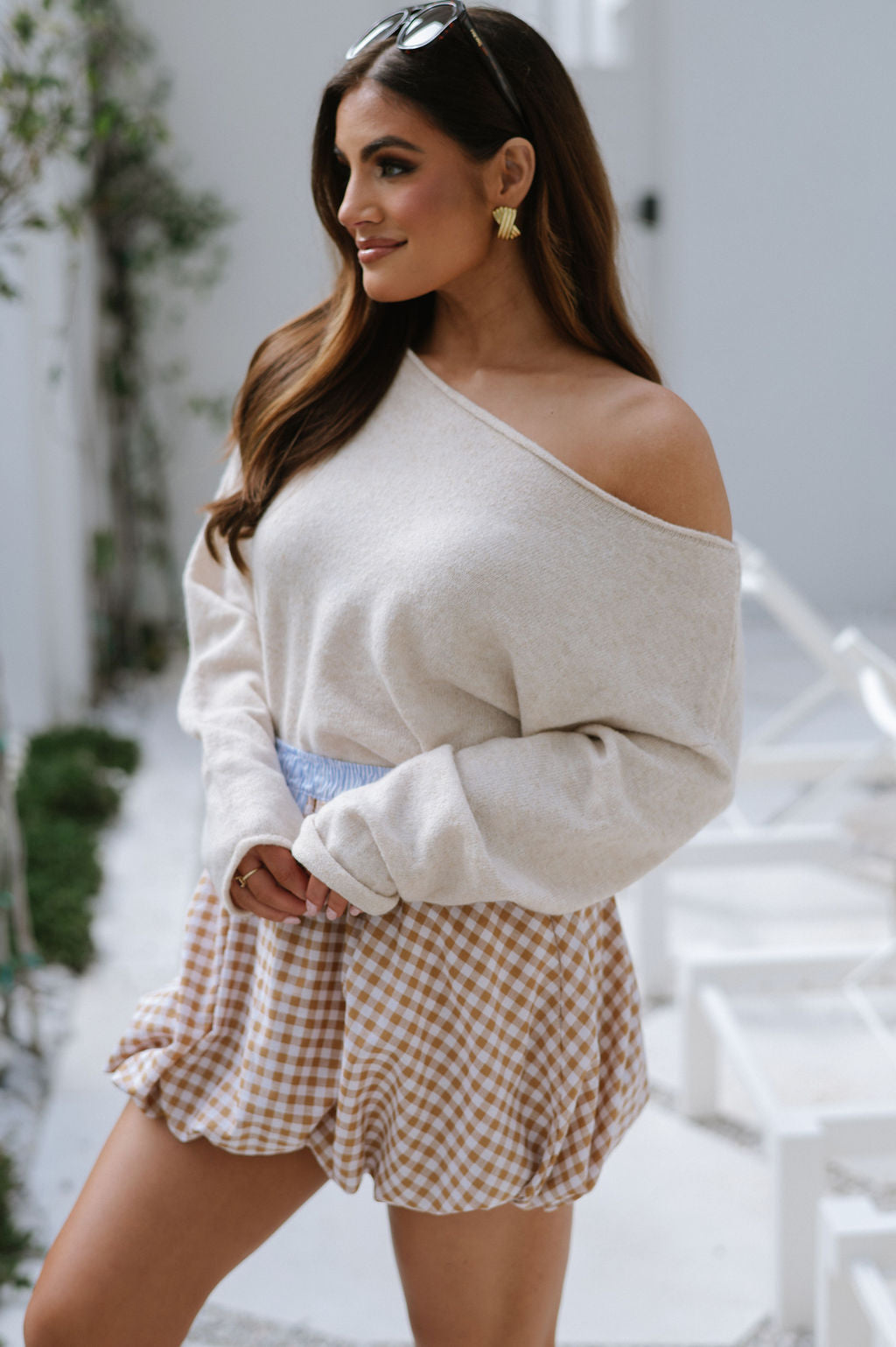 Piper Sweater Top-Oatmeal