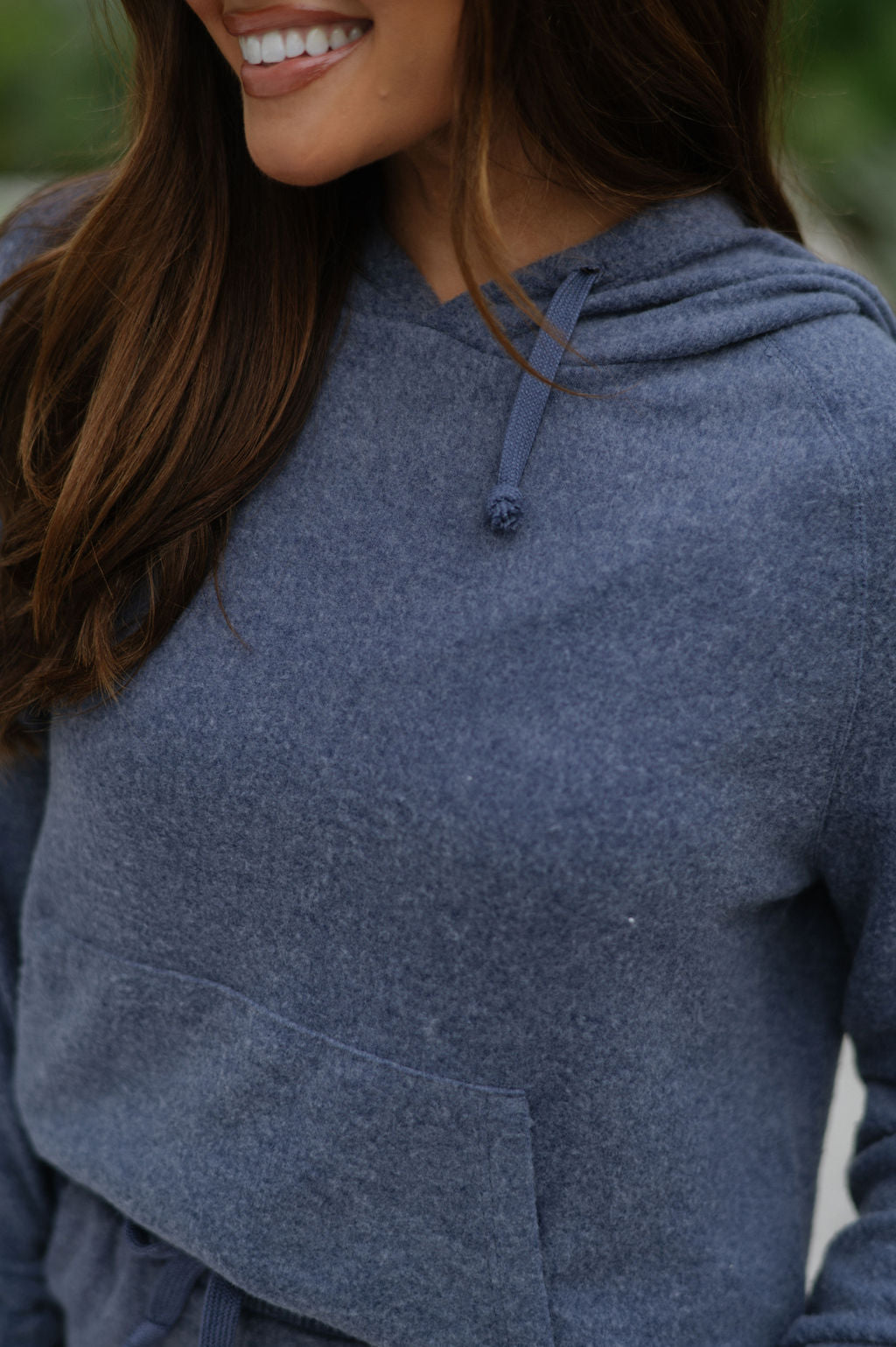 Mia Hoodie-Navy