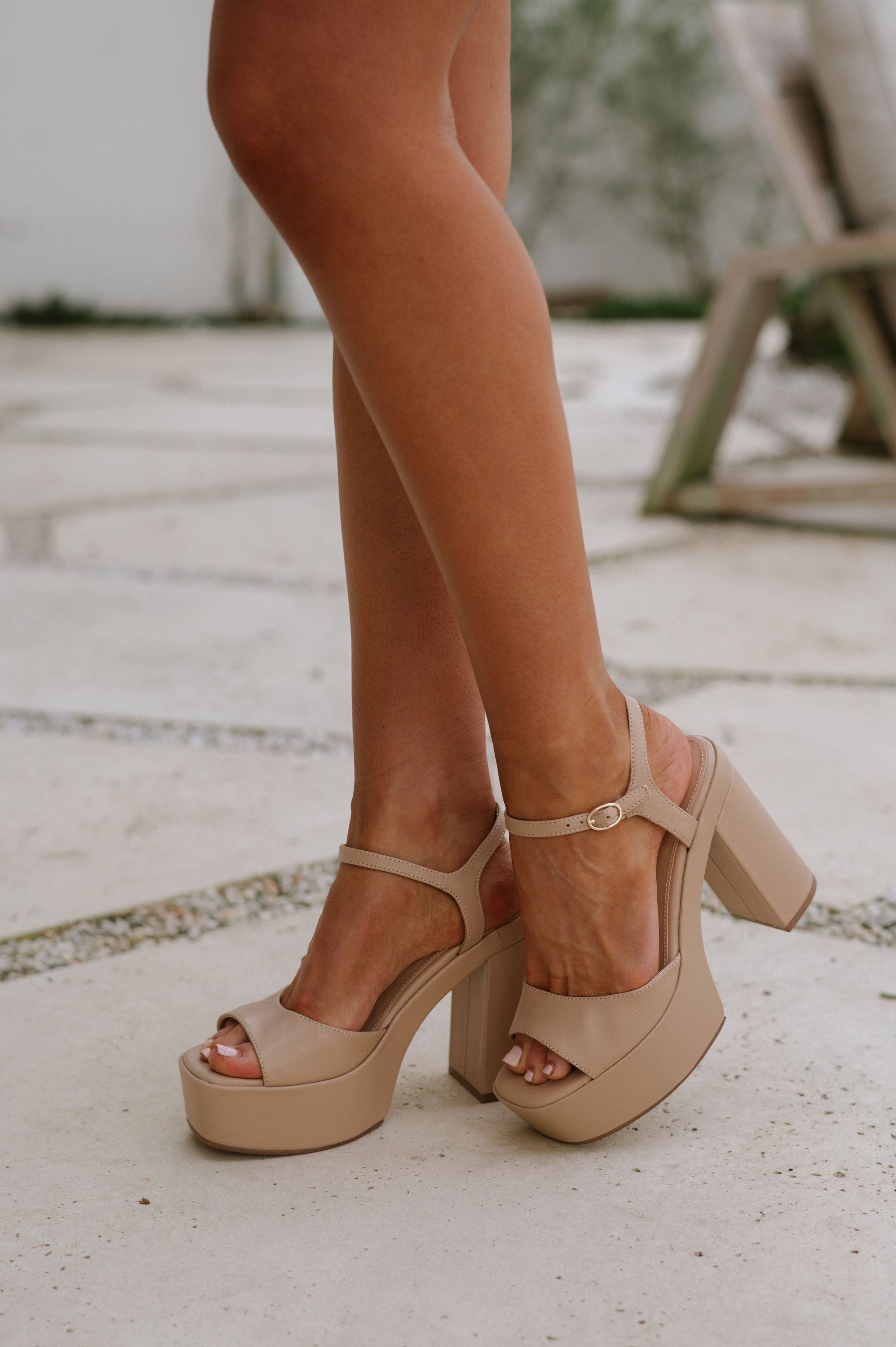 Odina Heels-Tan