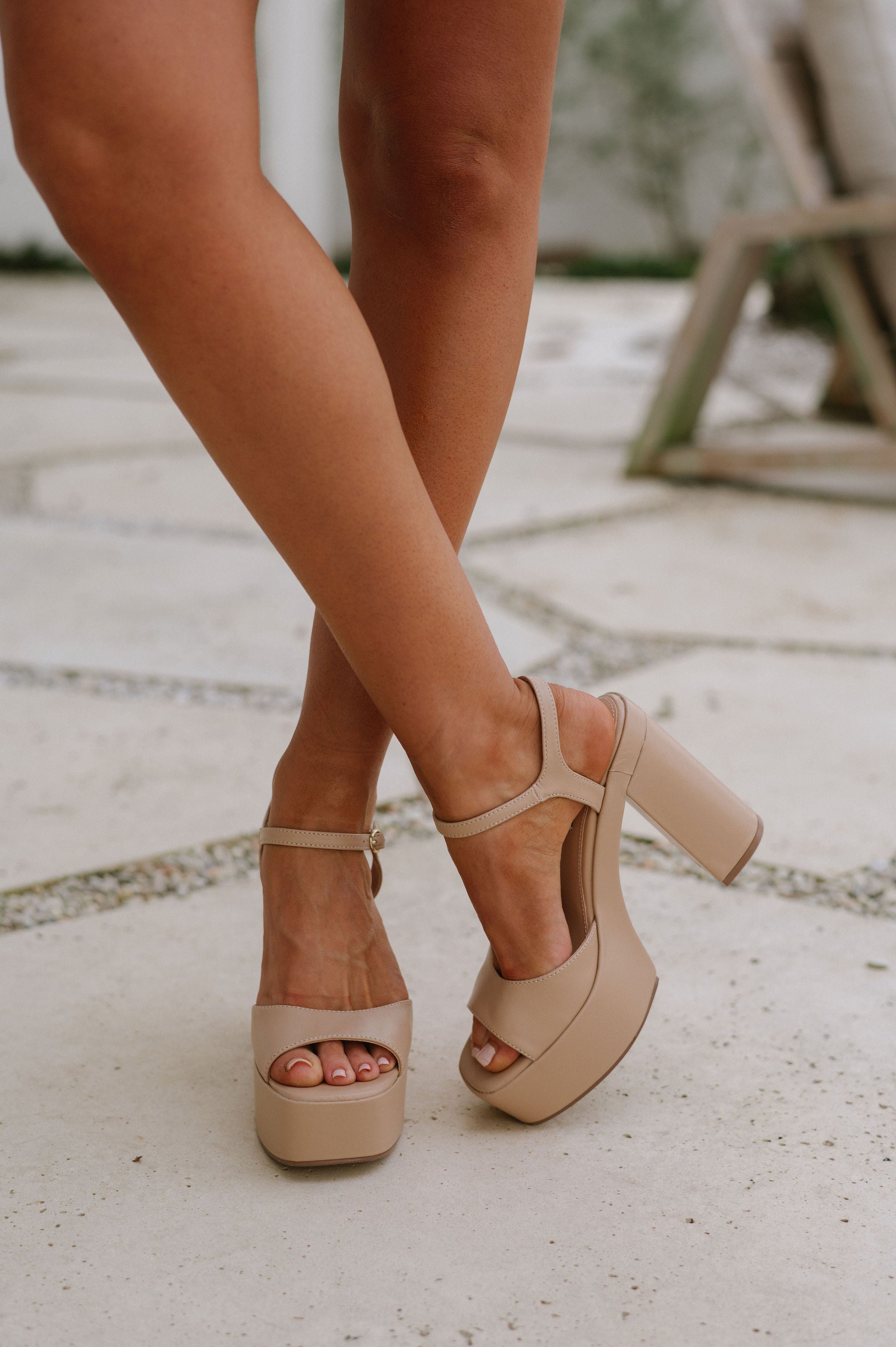 Odina Heels-Tan