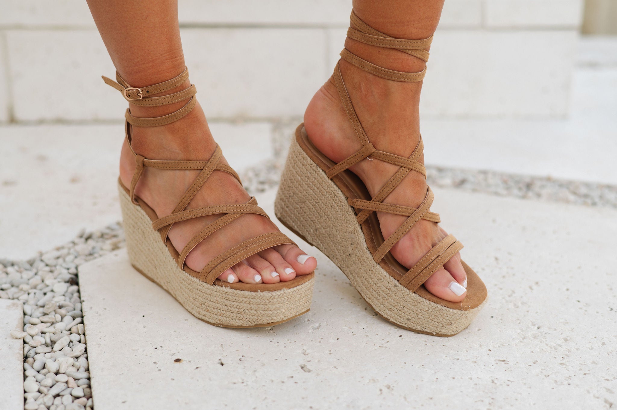 Certify Wedges- Tan