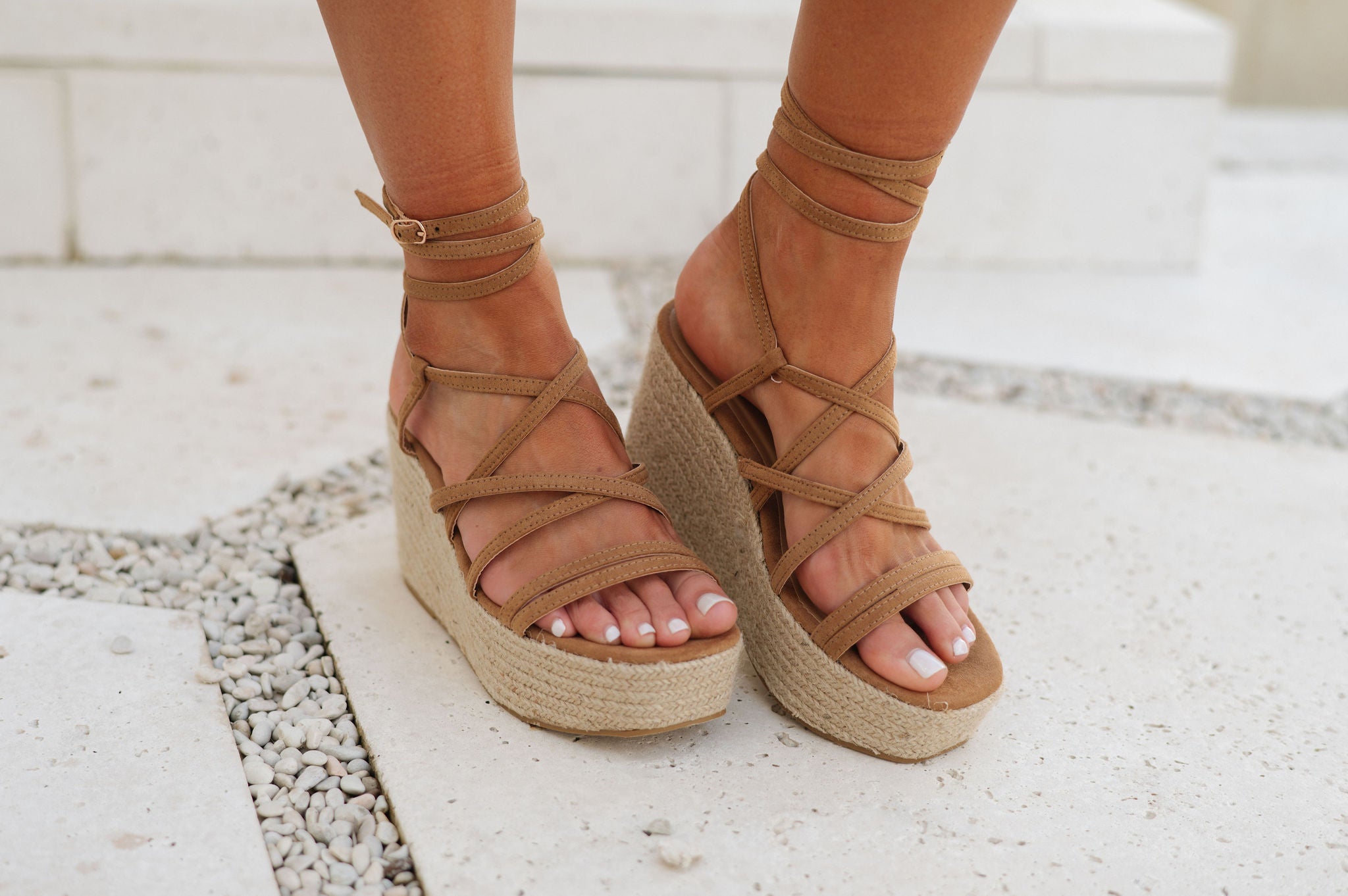 Certify Wedges- Tan