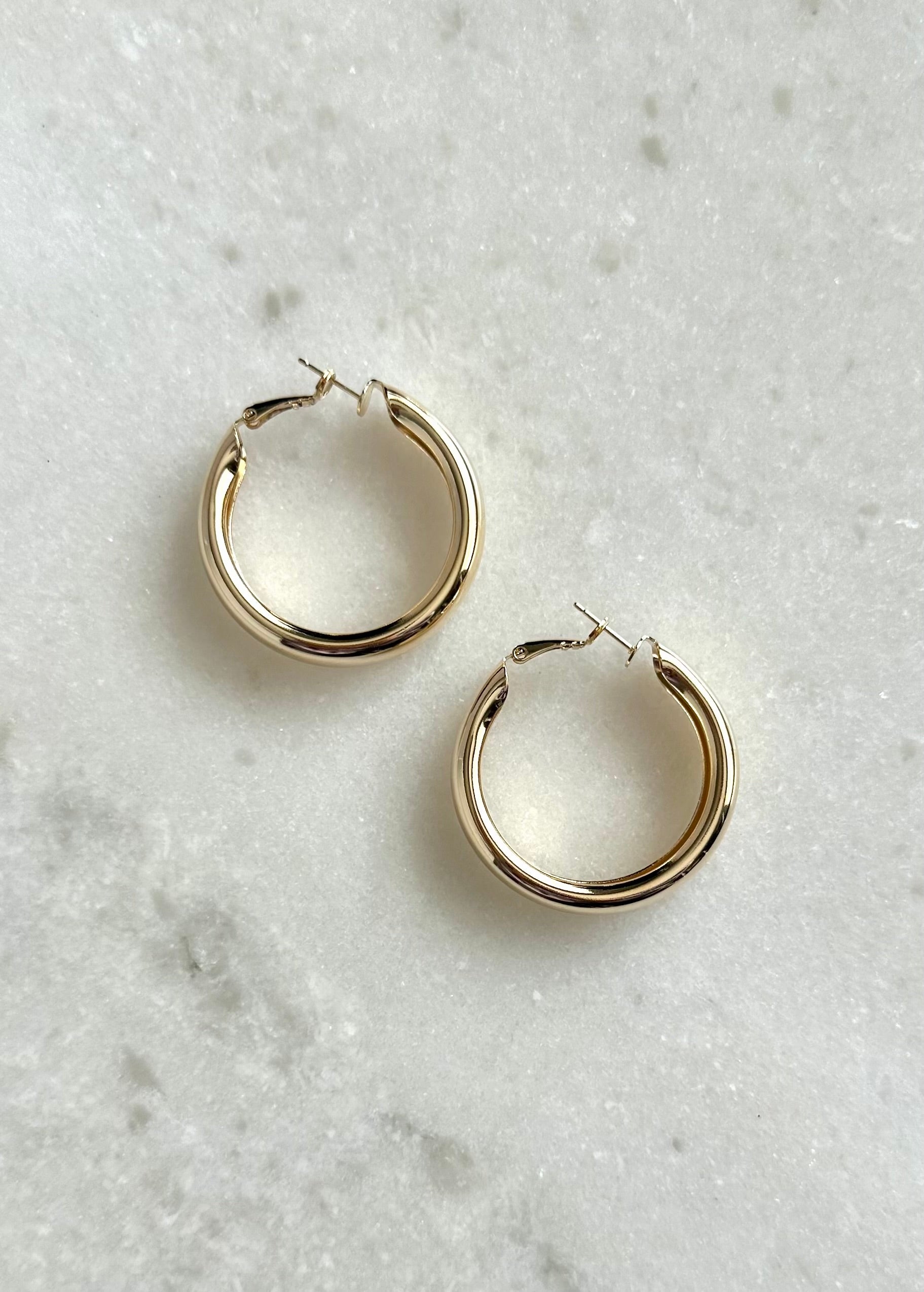 Classic Hoops- Gold