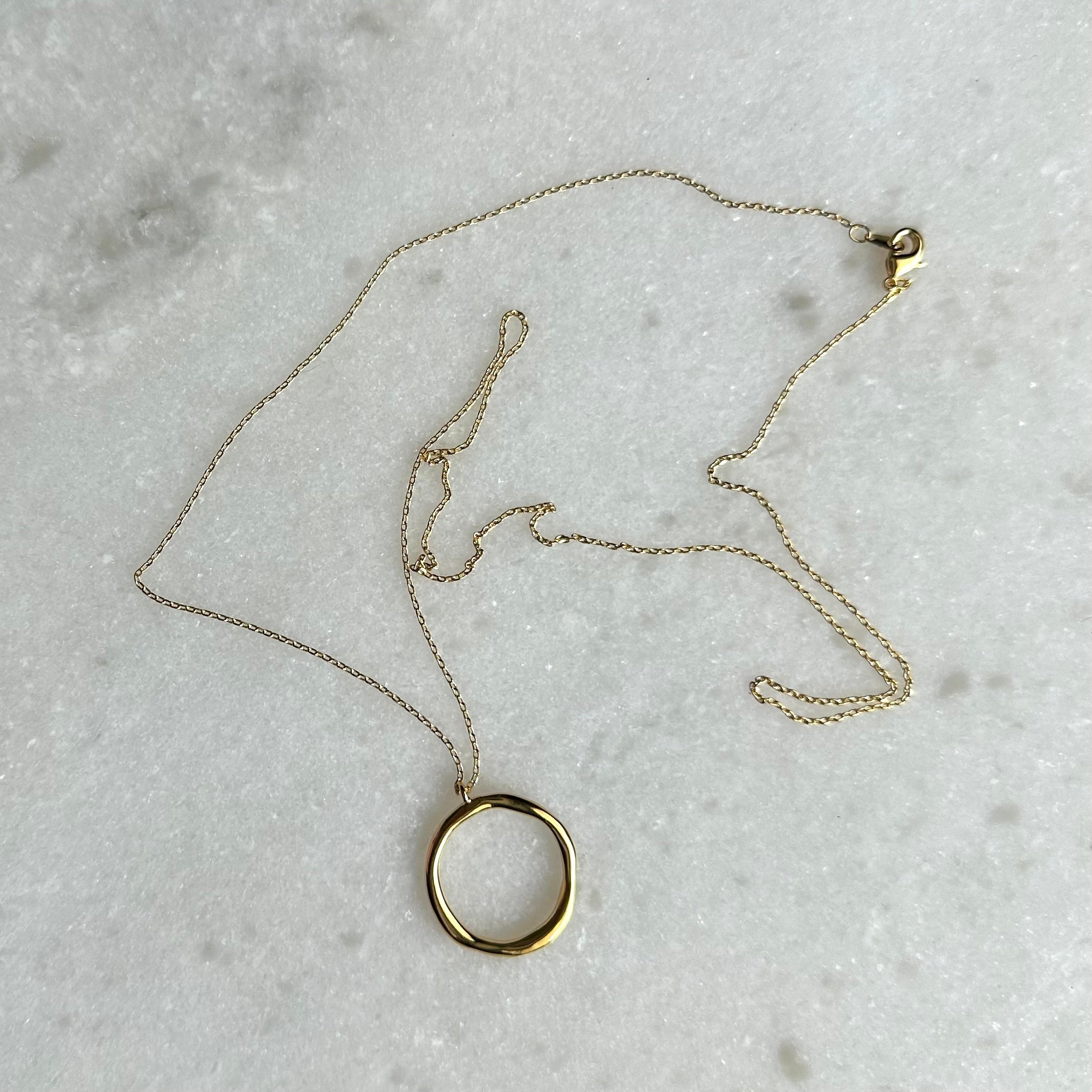 James Ring Necklace