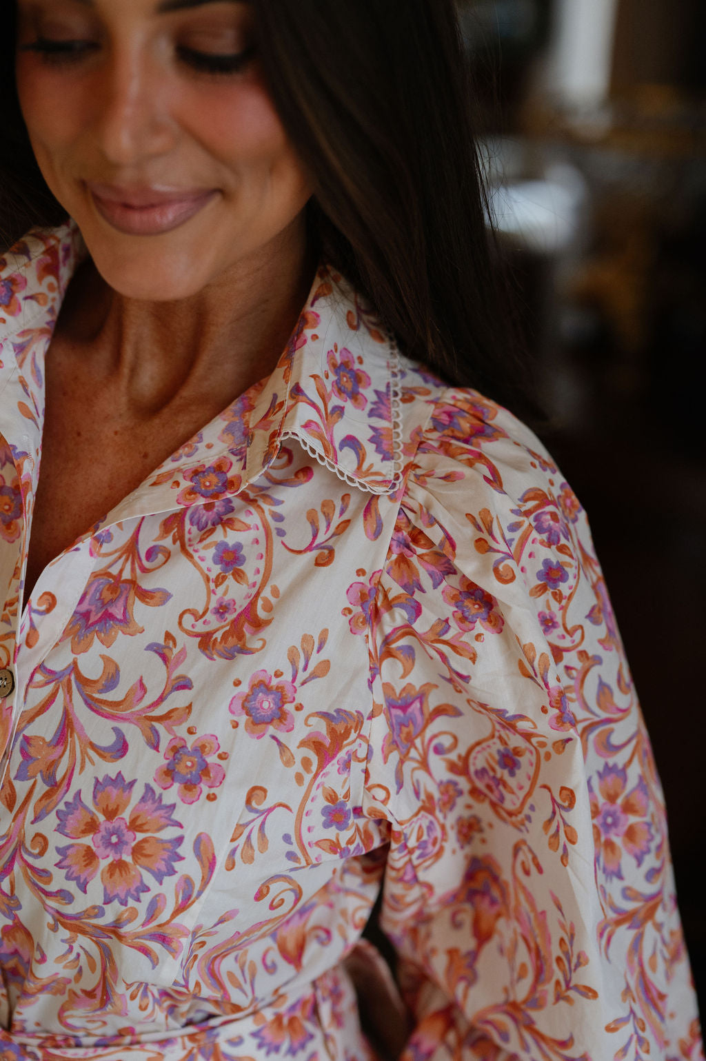 Bethany Dress-Cream Apricot