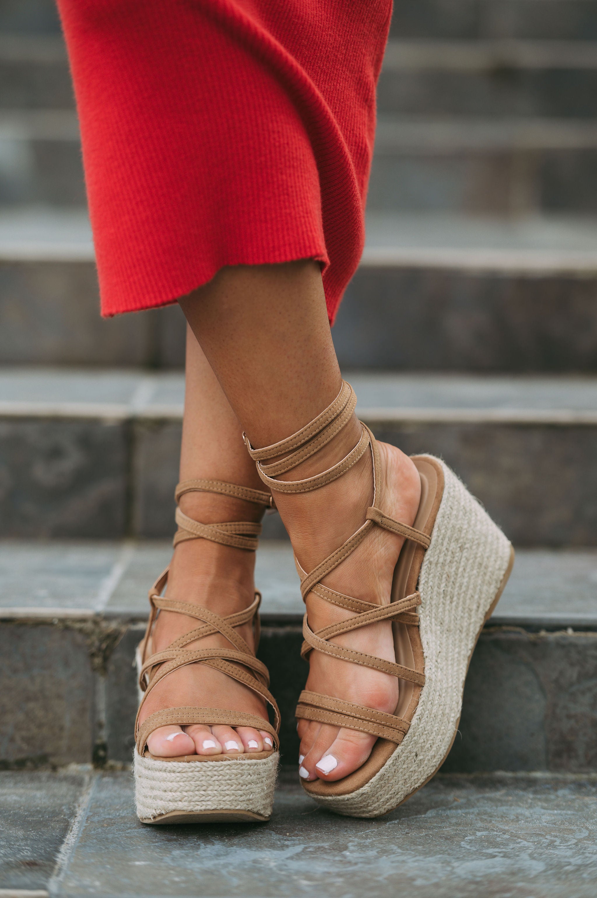 Certify Wedges- Tan